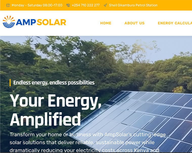 Amp Solar Hush Business Solutions